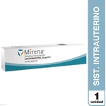 Mirena DIU 20 mcg/24 Hrs x 1 Sistema Intrauterino