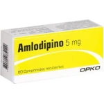 Amlodipino 5 mg x 60 Comprimidos Recubiertos