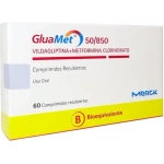 Gluamet 50 mg/850 mg x 60 Comprimidos Recubiertos