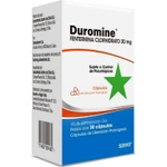 Duromine Fentermina 30 mg x 30 Cápsulas