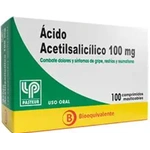 Ácido acetilsalicílico 100 mg x 100 comp