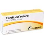Cardicon Retard 20 mg x 30 Comprimidos