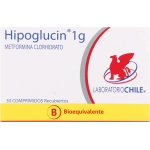 Hipoglucin 1000 mg x 30 Comprimidos