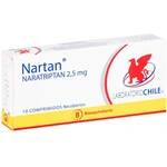 Nartan 2,5 mg x 10 Comprimidos