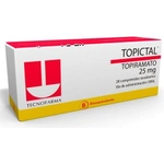 Toprel 25 mg Topiramato x 30