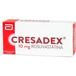 Cresadex 10 mg Rosuvastatina