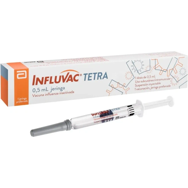 Influvac Tetra (Vacuna Influenza) x 1 Jeringa Prellenada Suspensión Inyectable