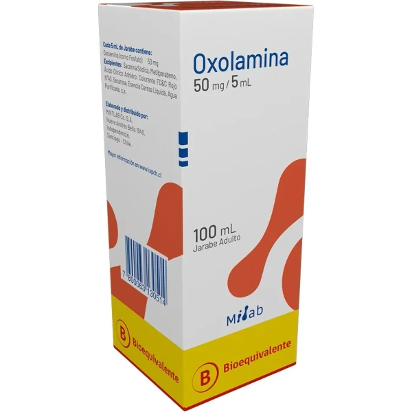 Oxolamina Jbe. 50mg/5ml 100ml Adulto