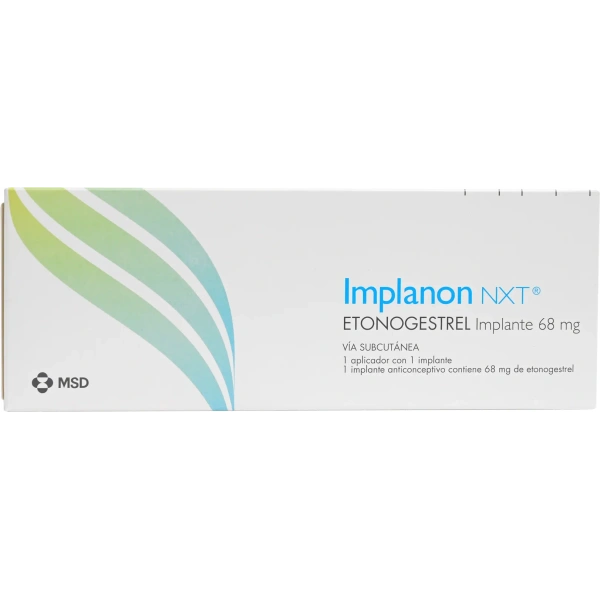 Implanon NXT implante anticonceptivo 68 mg (etonogestrel)
