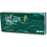 Livial Tibolona 2.5mg 28 Comprimidos
