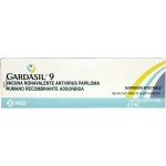Gardasil 9 Vacuna Antivirus Papiloma Inyectable 1 Jeringa Prellenada