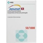 Janumet xR 50 mg/1000 mg 56 Tabletas