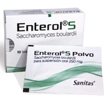 Enterol S Capsulas 250 mg MG PVO SOBRE CAJ X 10 UNIDADES (CENABAST)