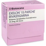 Exelon 15 Rivastigmina 13.3mg 30 Parches Transdérmicos