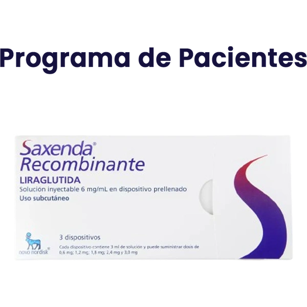 Saxenda Recombinante Liraglutida 6 mg / ml Solución Inyectable