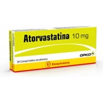 Atorvastatina 10 mg x 30 Comprimidos