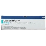 Caverject 20 Mcg x 1 Frasco Ampolla