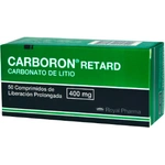 Carboron Carbonato De Litio 400 mg x 50 com (CENABAST)