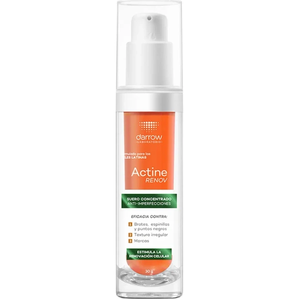 Darrow Actine Renov Serum Concentrado Antiacné Antimarcas 30G