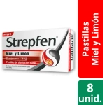 Strepfen Miel y Limon Flurbiprofeno 8,75 mg 8 Pastillas de Disolución Bucal