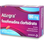 Allegra Fexofenadina 180 mg 30 Comprimidos Recubiertos