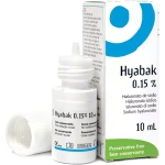Hyabak Hialuronato De Sodio 0,15% Solución Oftalmica 10 mL