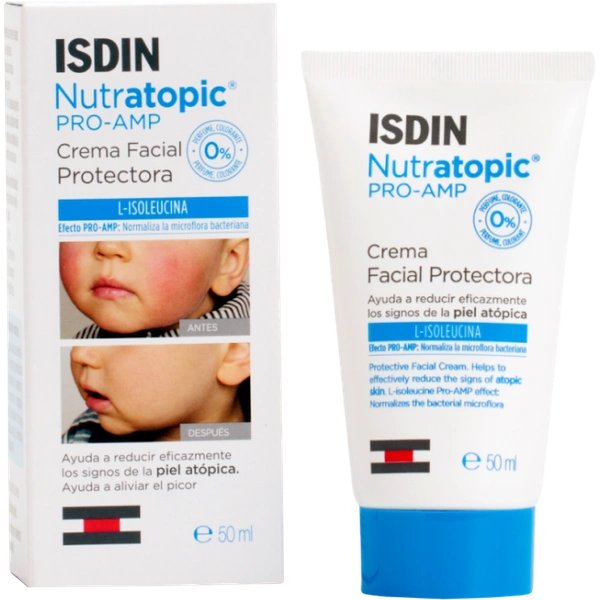 Isdin Crema Facial Nutratopic® Pro-AMP x 50 ml
