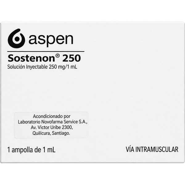 Sostenon 250 mg ampolla inyectable (testosterona)