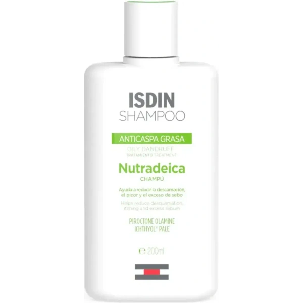 ISDIN Shampoo Nutradeica Anticaspa Grasa, imagen 1 de 3