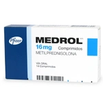 Medrol 16 mg x 14 Comprimidos CENABAST