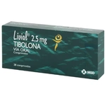 Livial Tibolona 2.5mg 28 Comprimidos (CENABAST)