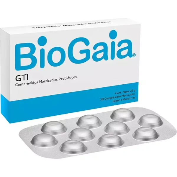BioGaia Probióticos GTI 30 Comprimidos Masticables