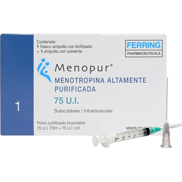 Menopur 75 UI x 1 Frasco Ampolla 