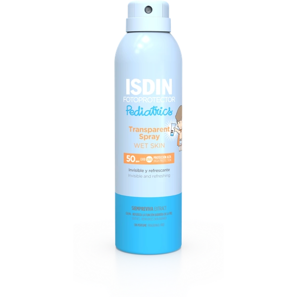 Fotoprotector Transparent Spray Wet Skin Pediatrics SPF50 250ml
