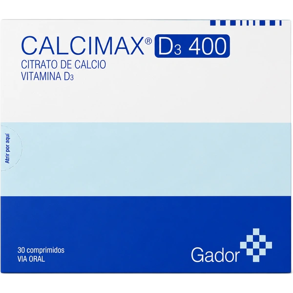 Calcimax D3 400 UI 30 Comprimidos