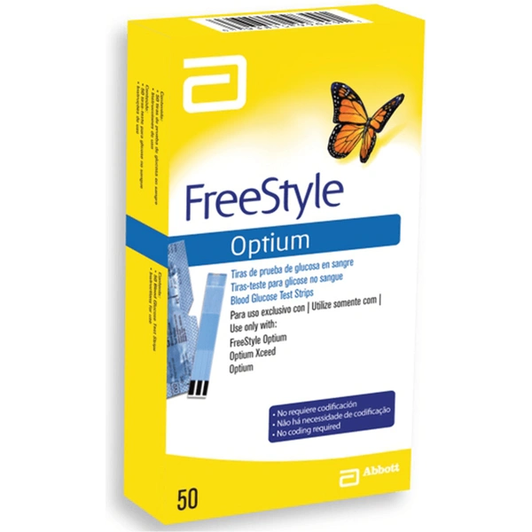 Freestyle Optium Neo Cintas de Glicemia 50 Tiras