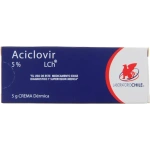 Aciclovir 5% Crema Dérmica 5 gr de Uso Tópico