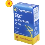 Esc Escitalopram 20 mg 30 Comprimidos (CENABAST)