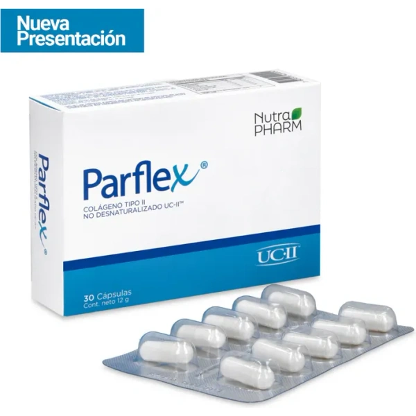Nutrapharm Parflex Colágeno UC-II x 30 Cápsulas