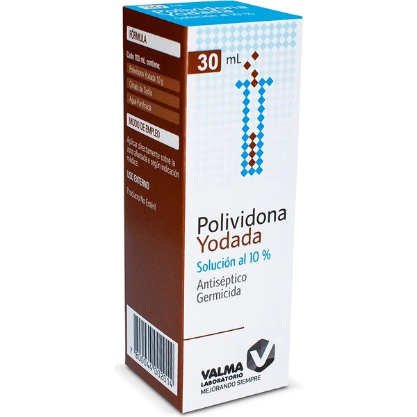 Polividona Yodada 10% x 30 mL