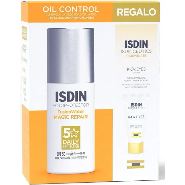 Set ISDIN Fotoprotector FW Magic Repair SPF50 50 ml + Regalo K-Ox Eyes 3g