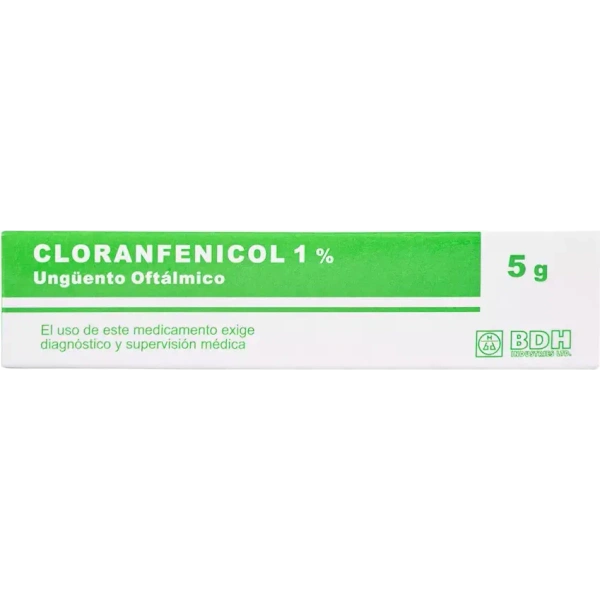 Cloranfenicol 1% x 5 gr Ungüento Oftálmico 