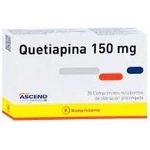 Quetiapina Lp 150mg x 40 Comprimidos 