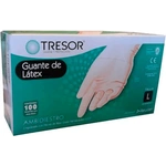 Guante Látex L x 100 Unidades Tresor