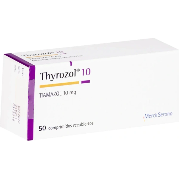 Thyrozol 10 mg 50 comprimidos (Tiamazol) - Cenabast
