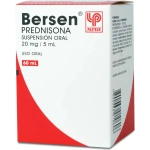 Bersen Prednisona 20mg/5ml x 60ml
