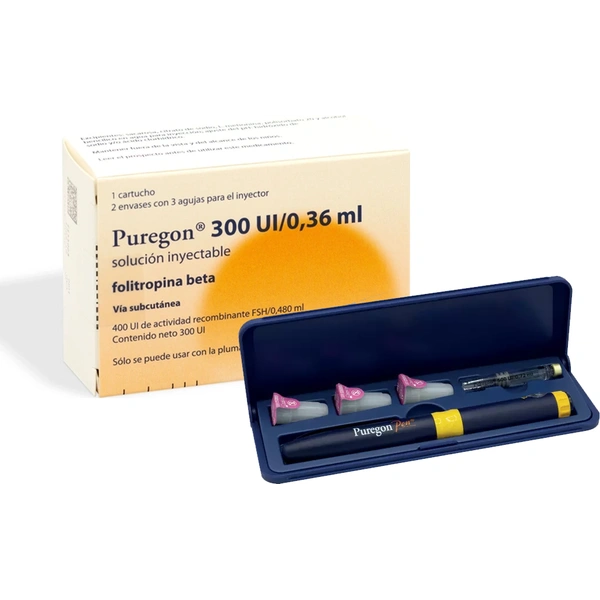 Puregon 300 UI/ 0,36 ml Solución Inyectable 