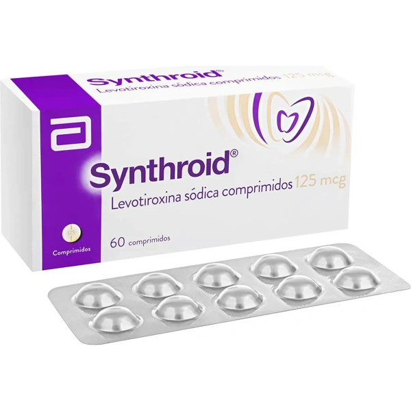 Synthroid 125 mcg x 60 Comprimidos