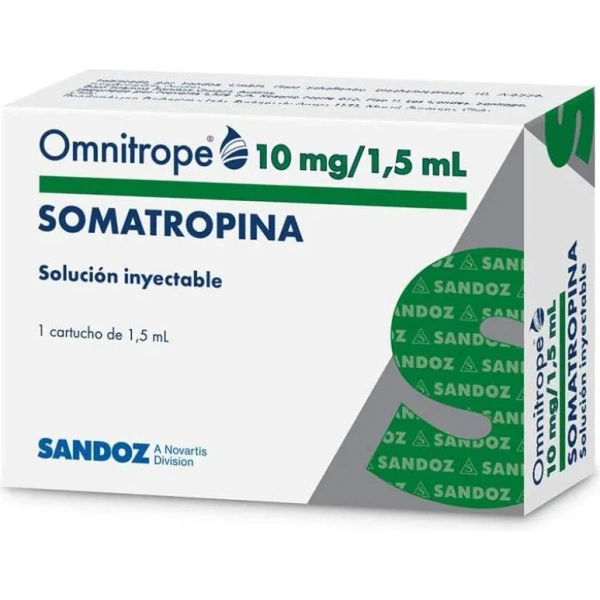 Omnitrope 10 mg/1,5 ml (Somatropina) dispositivo prellenado – Sandoz