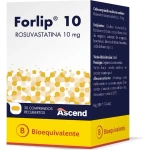 Forlip Rosuvastatina 10 mg 30 Comprimidos
